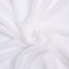 Лоскут c мехом на трикотажной основе, белый, 100 × 165 см, 100% п/э - фото 109487970