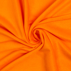 Лоскут, плюш на трикотажной основе, оранжевый, 100 × 150 см, 100% п/э - фото 320788739