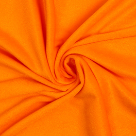 Лоскут Плюш на трикотажной основе,оранжевый 100*150см,100% п/э