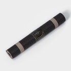 Дорожка на стол Magistro «Рона», 30×150 см, чёрная 9730723