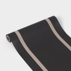 Дорожка на стол Magistro «Рона», 30×150 см, чёрная 9730723