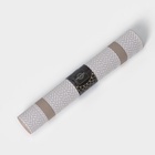 Дорожка на стол Magistro «Рона», 30×150 см, белая 9730724