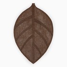 Салфетка сервировочная Доляна "Листочки", цв.коричневый, 30*45 см - Фото 3