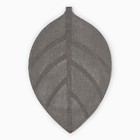 Салфетка сервировочная Доляна "Листочки", цв.серый, 30*45 см - фото 4494986