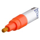 Маркер - краска (лаковый) MunHwa, 4.5 мм, нитро-основа, водостойкая, оранжевый неон - фото 23406499