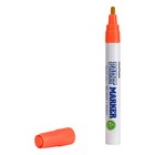 Маркер - краска (лаковый) MunHwa, 4.5 мм, нитро-основа, водостойкая, оранжевый неон - фото 23406500