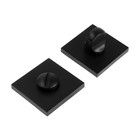 Завертка дверная к ручкам LOCKLAND PRO, цвет черный - Фото 2