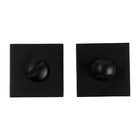 Завертка дверная к ручкам LOCKLAND PRO, цвет черный - Фото 3