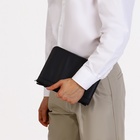 Папка для документов, с ручкой, формат А5, 18×1.5×25 см, чёрная - Фото 4