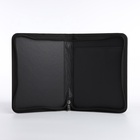 Папка для документов, А5 формат, 18.5×2×24.5 см, чёрная/коричневая - Фото 5