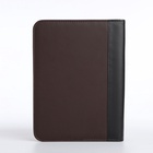 Папка для документов, формат А5, 18.5×2×24.5 см, коричневая/чёрная - Фото 3