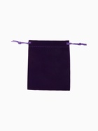 Мешочек бархатный, 10×12 см, фасовка 50 шт., фиолетовый - Фото 4