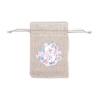 Мешок подарочный с термонаклейкой «8 марта» 10×14 см - Фото 2