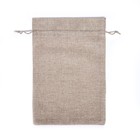 Мешок подарочный с термонаклейкой из холщи «С 8 марта!» 20×30 см - Фото 3