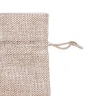 Мешок подарочный с термонаклейкой из холщи «С 8 марта!» 20×30 см - Фото 4