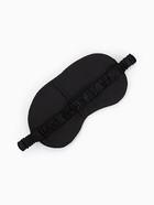 Маска для сна «ШЁЛК», 19×10 см, резинка одинарная, чёрная - Фото 2