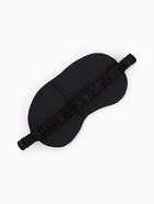 Маска для сна «ШЁЛК», 19×10 см, резинка одинарная, чёрная - Фото 3