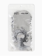 Маска для сна «ШЁЛК», 19×10 см, резинка одинарная, цвет серый - Фото 4