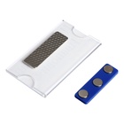 Бейдж горизонтальный, внешний 77х42 мм, внутренний 75х40 мм, на магните - фото 809443774