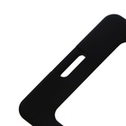 Бейдж вертикальный Calligrata, без держателя, внешний размер 101×67 мм, внутренний размер 85×54 мм, пластик, софт-тач, чёрный - Фото 4