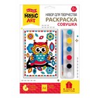 Набор для творчества. Раскраска «Совушка» - фото 23406770