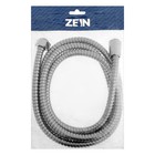 Душевой шланг ZEIN Z50PS, 200 см, цинковые гайки 1/2", пластиковая втулка, нержавеющая сталь - Фото 5