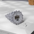 Светодиодная фигура «Ёлка серебристая» 5 × 12 × 5 см, пластик, батарейки LR44, свечение тёплое белое - Фото 3