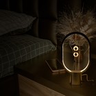 Настольная лампа "Баланс" LED левитирующая 3Вт 4000К темно-серый 13,5х7х25см RISALUX - Фото 10