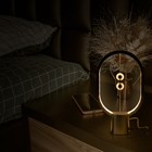 Настольная лампа "Баланс" LED левитирующая 3Вт 4000К темно-серый 13,5х7х25см RISALUX - фото 23952004