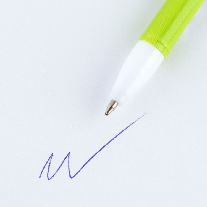 Ручка пластик шариковая, синяя паста, 0,5 мм «PROвыбор»