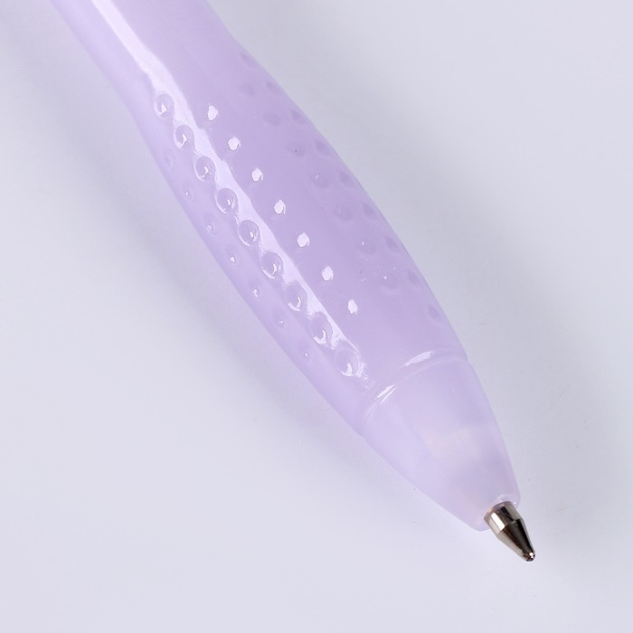 Ручка световая "Бриллиант" с синими чернилами, цвета МИКС
