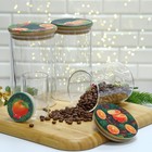 Банка для хранения Дорого внимание «Аромат праздника», стекло, 450 мл - Фото 4