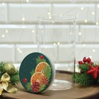 Банка для хранения новогодняя «Аромат праздника», стекло, 700 мл - Фото 2