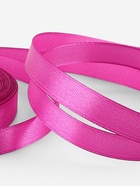 Лента атласная, 12 мм, 23±1 м, ярко-сиреневая - Фото 4