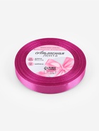 Лента атласная, 12 мм, 23±1 м, ярко-сиреневая - Фото 5