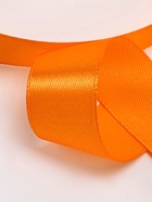 Лента атласная, 25 мм, 23±1 м, ярко-оранжевая №25 - Фото 3