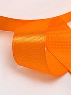 Лента атласная, 25 мм, 23±1 м, ярко-оранжевая №25 - Фото 4