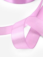Лента атласная, 20 мм, 23±1 м, сиреневая №141 - Фото 3