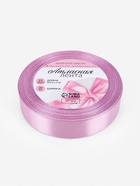 Лента атласная, 20 мм, 23±1 м, сиреневая №141 - Фото 5