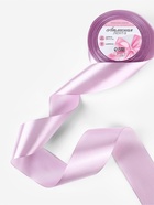 Лента атласная, 50 мм, 23±1 м, сиреневая №141 - Фото 2