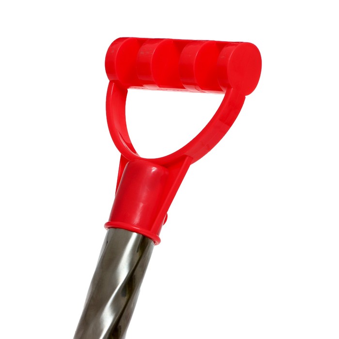 Лопата детская «Спираль», с металлическим черенком, 56 см, цвета МИКС