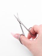 Ножницы маникюрные PREMIUM, загнутые, узкие, 9.5 см - Фото 5