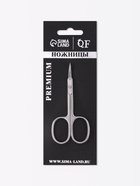 Ножницы маникюрные PREMIUM, загнутые, узкие, 9.5 см - Фото 6