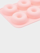 Форма для выпечки Доляна «Пончик», силикон, 26×18×2.5 см, 6 ячеек (d=7 см), розовая - Фото 3