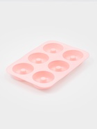 Форма для выпечки Доляна «Пончик», силикон, 26×18×2.5 см, 6 ячеек (d=7 см), розовая - Фото 4