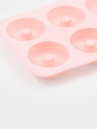 Форма для выпечки Доляна «Пончик», силикон, 26×18×2.5 см, 6 ячеек (d=7 см), розовая - Фото 5