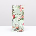 Подарочная коробка под плитку шоколада, с окном «Любимые цветы», 17×8×1.4 см - Фото 2