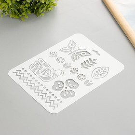 Трафарет "Птичка" 16х22 см