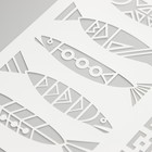 Трафарет пластиковый "Рыбки" 16х22 см - фото 23500408