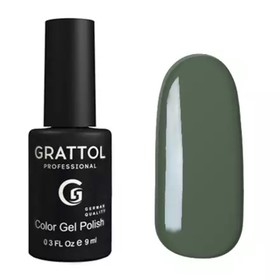 Гель-лак Grattol Color Gel Polish, №059 Green Gray, 9 мл